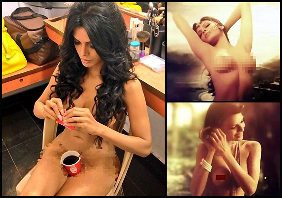 Sherlyn Chopra roams nude on the sets of Kamasutra 3D (see new pics)