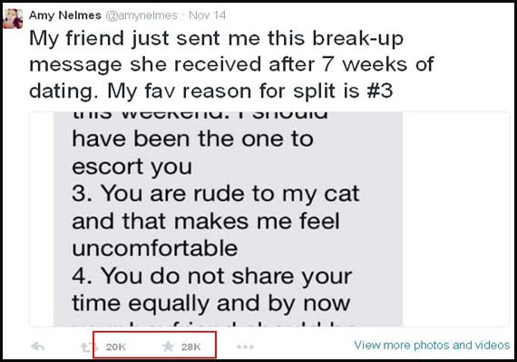 Viral This Guys Lame List For Break Up Excuses Turned Him Into 