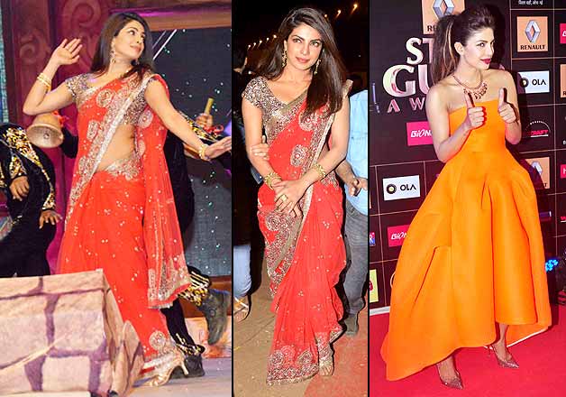 Deepika, Katrina, Priyanka at their stylish best at recent Bollywood galas!  (see pics)