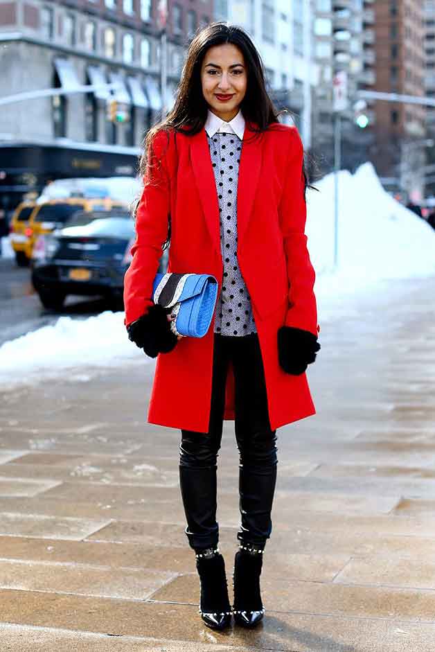 winter fashion bright colours
