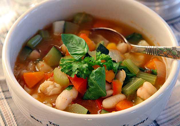 vegetable stock soup recipe