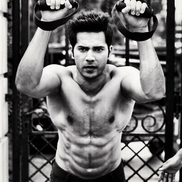 Varun Dhawan bare body