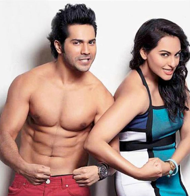 Varun Dhawan bare body