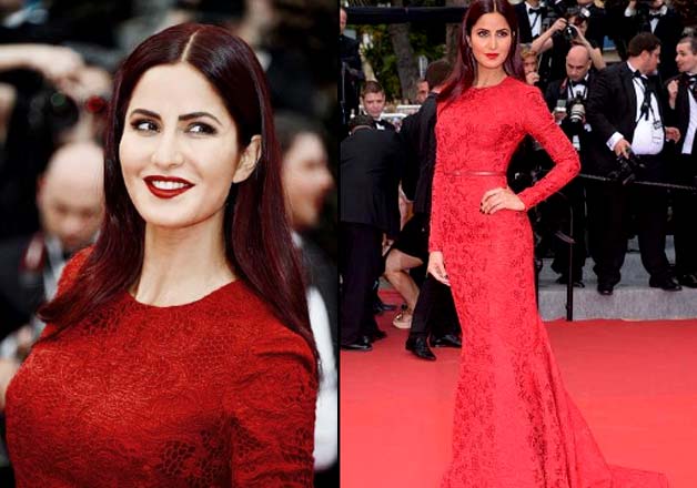 Katrina Kaif Cannes red look