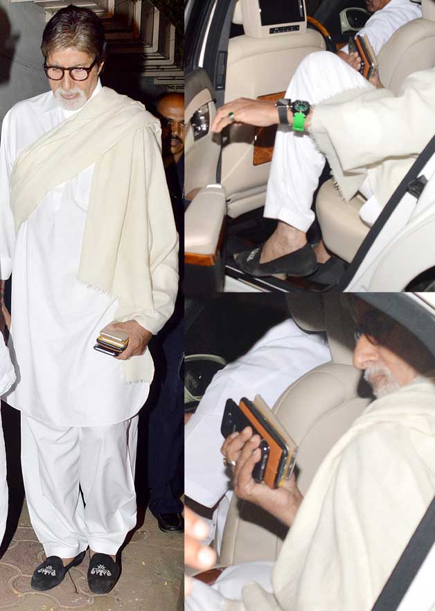 Amitabh Bachchan watch style