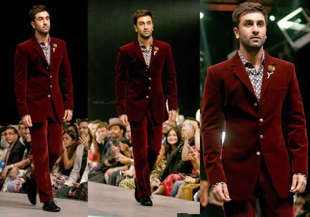 ranbir kapoor lakme fashion week 2015