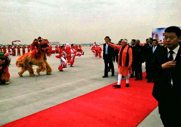 Modi in China welcome