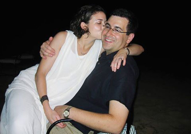 Sheryl Sandberg with husband