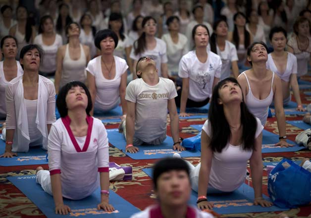 China Yoga Day