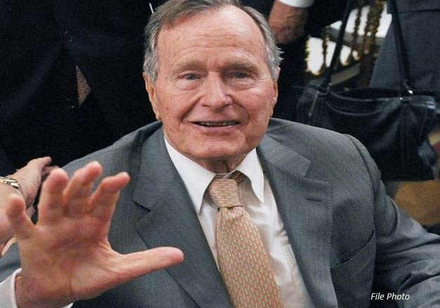 Former Us President George Hw Bush Fractures Neck In Fall At Home India Tv News