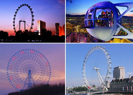 Have You Ridden Any of the 10 Tallest Ferris Wheels in the World?