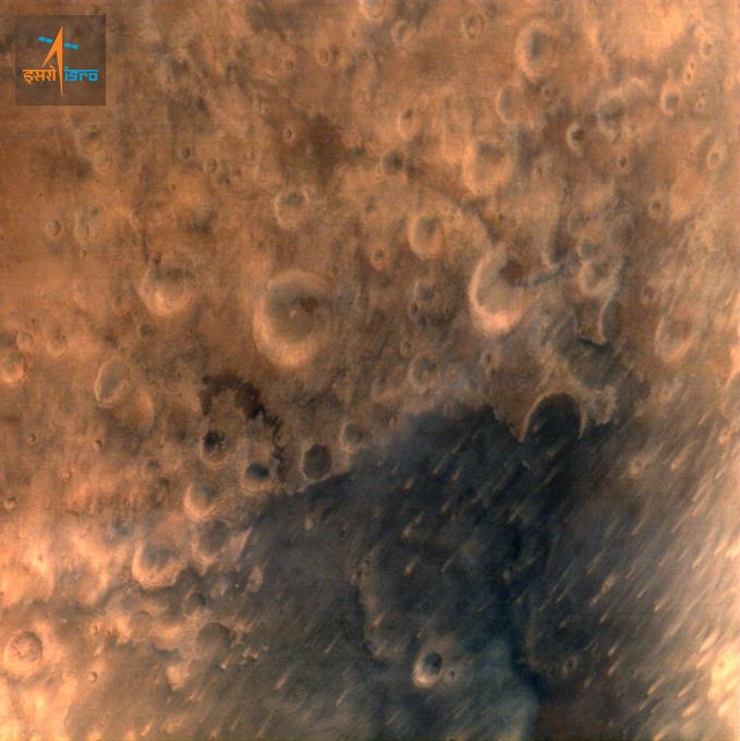 Mars Picture taken by Mangalyaan