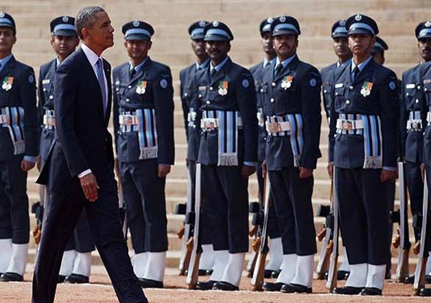 obama guard of honour