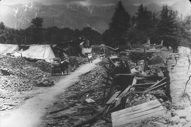 Kangra earthquake in 1905