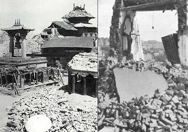 Bihar-Nepal earthquake in 1934