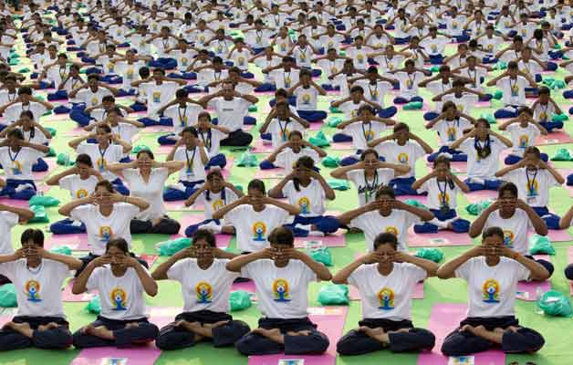 Yoga Day Rajpath