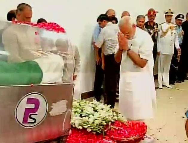 Modi pays tribute to APJ Kalam