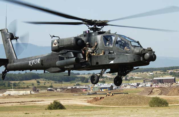 Apache helicopters