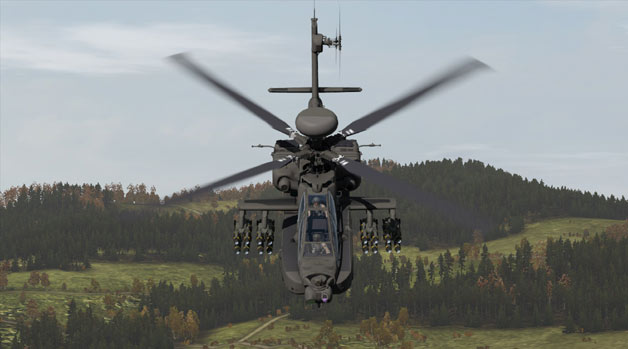 Apache helicopters