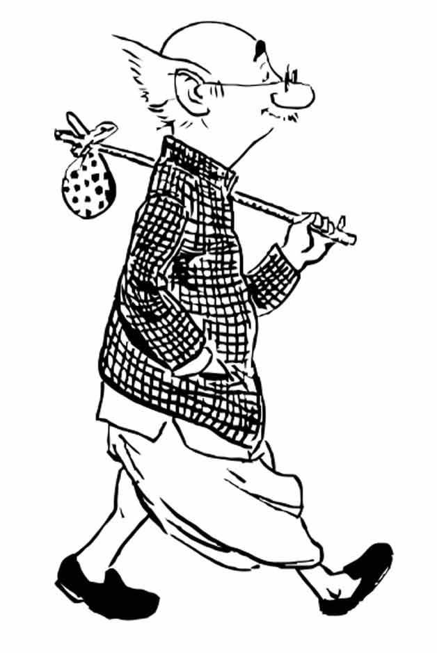 R K Laxman common man