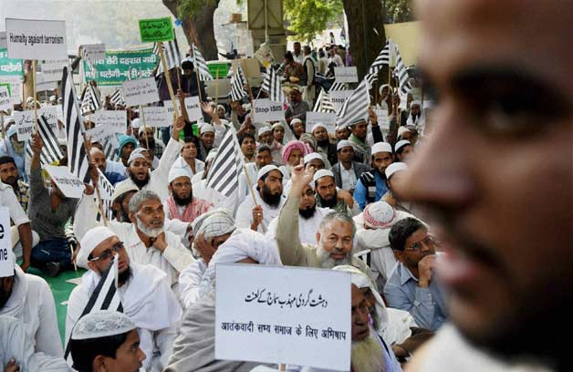 Jamiat Ulema Hind protest