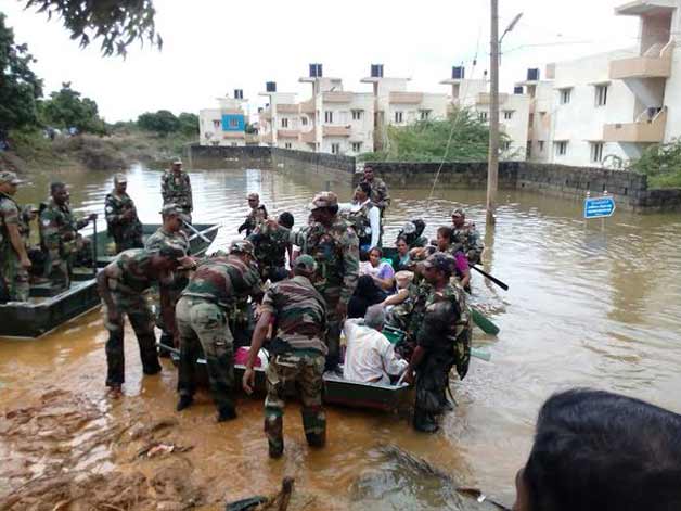 Chennai Army rescue