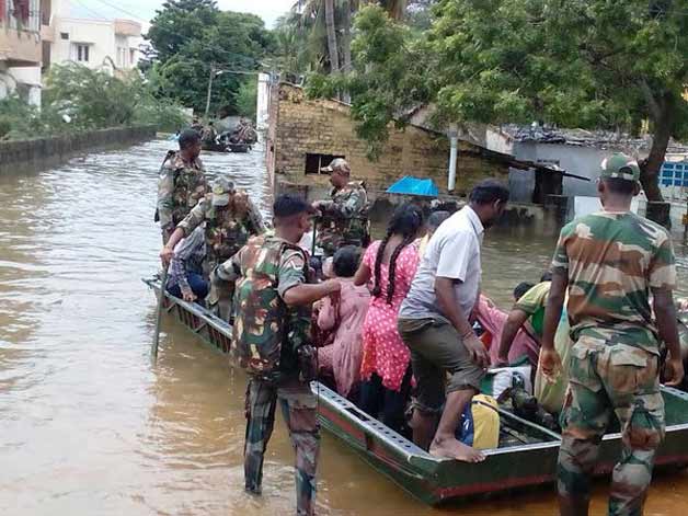 Chennai Army rescue