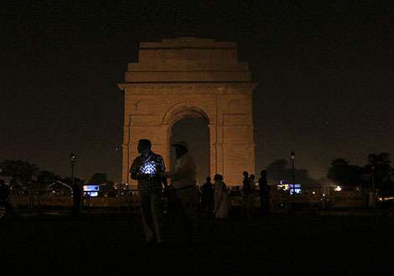 Earth Hour marked in Delhi