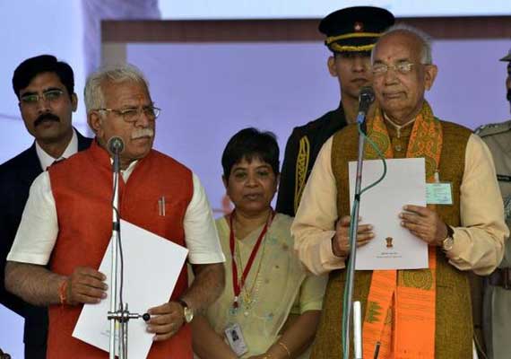 manohar lal khattar, haryana cm