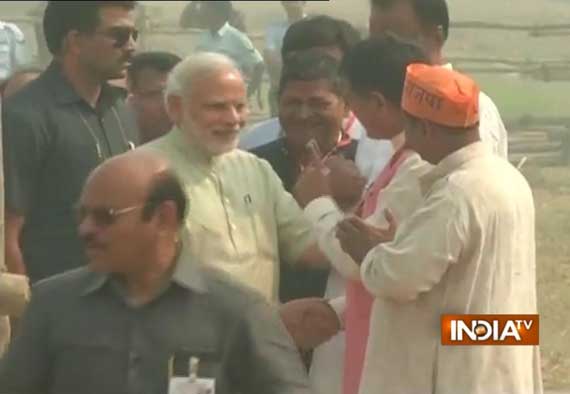 modi in varanasi