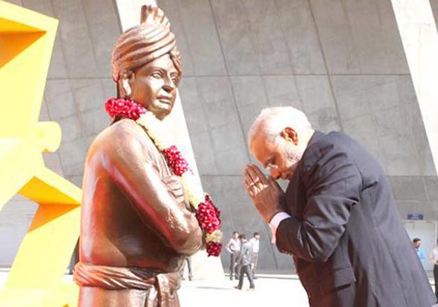 Narendra Modi and Swami Vivekanand