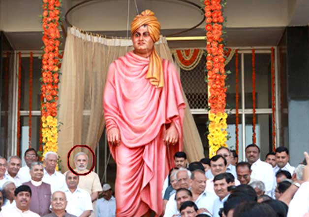 Narendra Modi and Swami Vivekanand