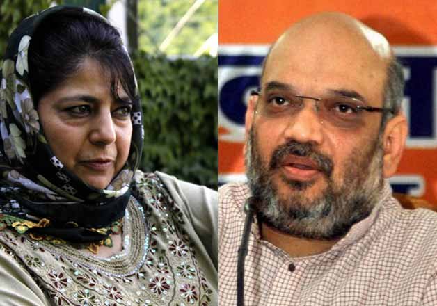 J&amp;K government formation: Decks cleared for BJP-PDP alliance - IndiaTv501d1b_Mufti_Shah