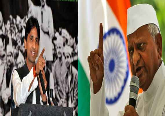 Jan Lokpal: AAP leader Kumar Vishwas compares Anna Hazare to Bhishma Pitamaha