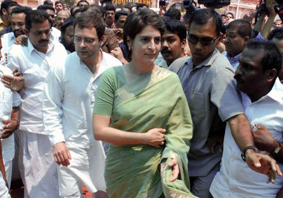 Rahul and Priyanka Gandhi