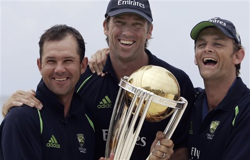 world cup2007,ricky ponting,adam gilchrist,australia,cricket