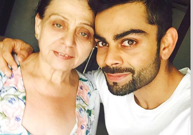 Image result for Virat with his mom