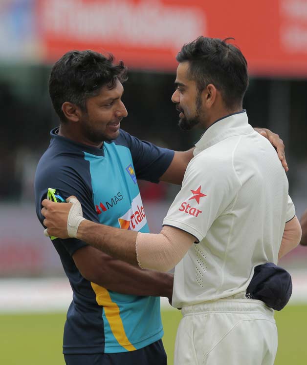 kohli and sangakkara