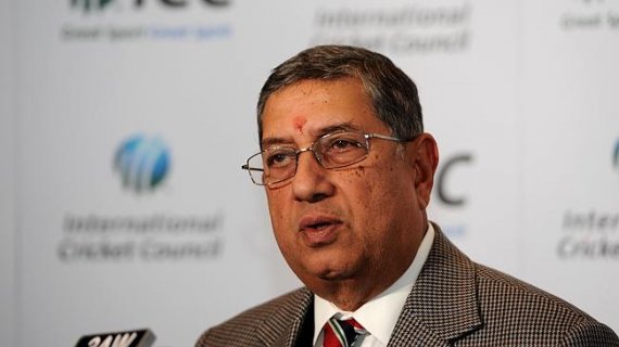 Dubai: International Cricket Council (ICC) Chairman N. Srinivasan Friday congratulated Nepal and Uganda for qualifying for ICC World Cricket League Division ... - IndiaTv5d897a_n_srinivasan