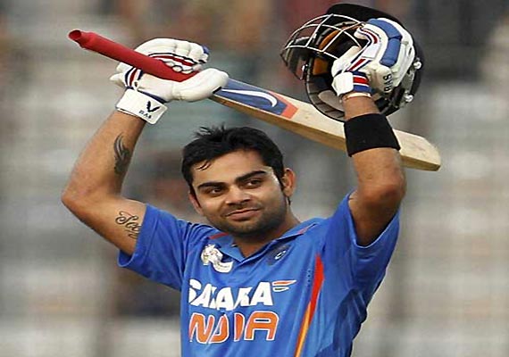 Virat Kohli world's 7th fastest century scorer