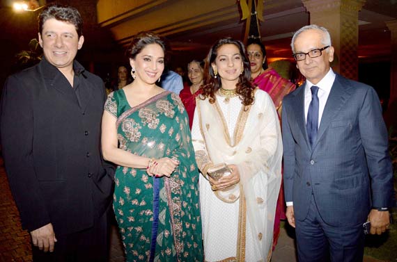 Priyanka, Rekha, Madhuri grace Rriddhi Malhotra's wedding reception ...