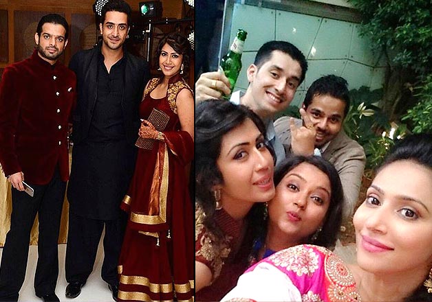 Karan Patel goes for intimate dance with Ankita Bhargava at his roka ...