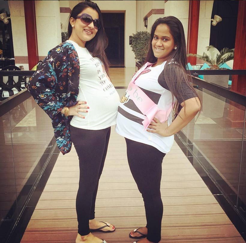 Salman Khan's pregnant sister Arpita has an amazing baby shower (See ...