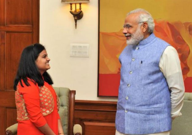 Indian Idol Junior Ananya Nanda winner meets PM Modi