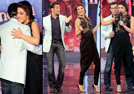 Priyanka Chopra ends rift with Salman, promotes Krrish 3 on Bigg Boss 7 (view pics)