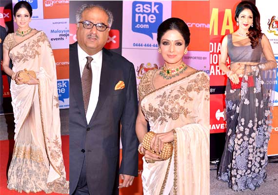 SIIMA 2014: Sridevi, Tamanna, Shriya make staggering appearances (view ...