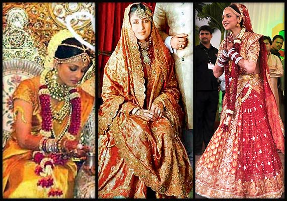 Bollywood beauties' real life bridal avatars (view pics)