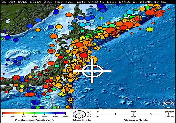 7.6-magnitude quake rocks Japan coast, tsunami advisory issued