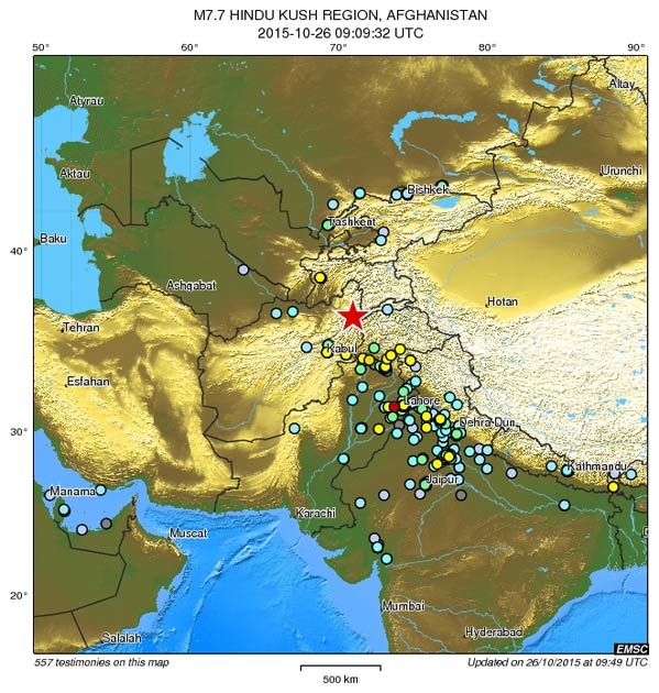 Massive earthquake rocks North India – India TV