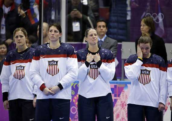 US women lose hockey gold in heartbreaking fashion